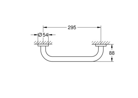 Поручень для ванной Grohe Essentials 40421001