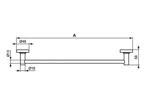 Полотенцедержатель Ideal Standard IOM A9118AA