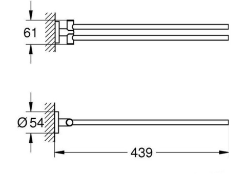 Полотенцедержатель Grohe Essentials 40371000