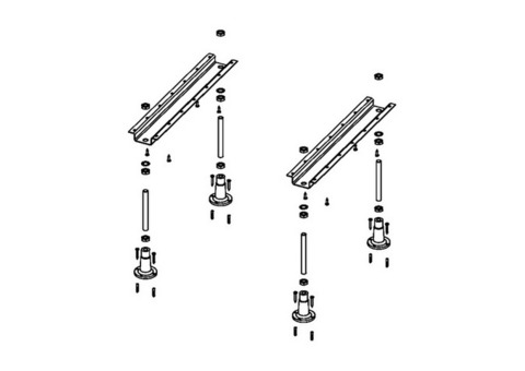 Ножки для ванны Riho Lugano POOTSET06