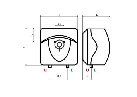 Водонагреватель накопительный Ariston ABS BLU EVO RS 10U