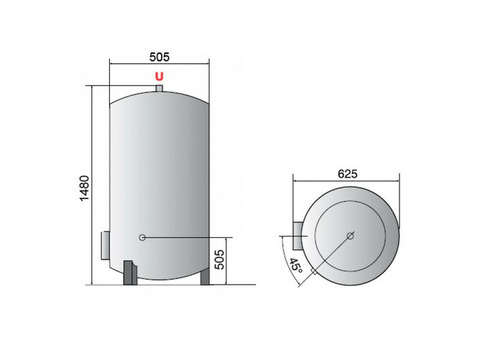 Водонагреватель накопительный Ariston Ari 200 Vert 505 Ther MO