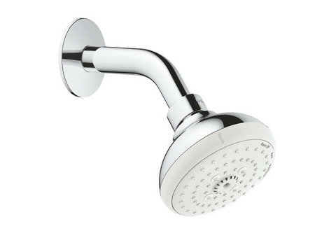 Верхний душ Grohe New Tempesta 100 26088001 с душевым кронштейном