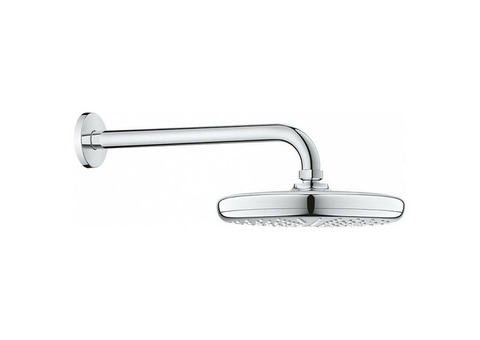 Верхний душ Grohe Tempesta 210 26412000 с душевым кронштейном