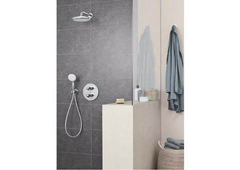 Верхний душ Grohe Tempesta 210 26412000 с душевым кронштейном