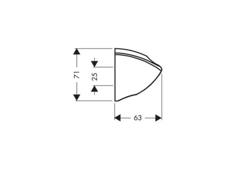 Держатель для душа Hansgrohe Porter'C 27521000
