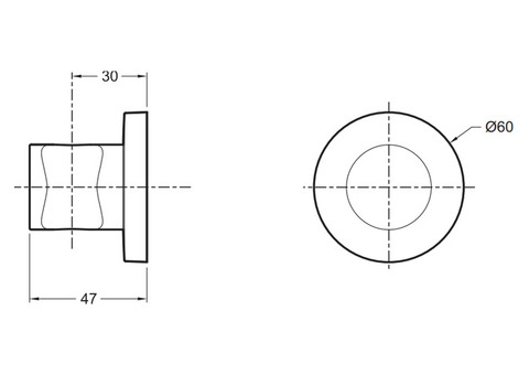 Держатель для душа Jacob Delafon Modulo 8466D-CP