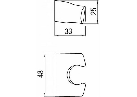 Держатель для душа Nobili AD147/9CR