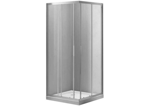 Душевое ограждение BelBagno Sela A-2-80-Ch-Cr 800x800x1900 мм