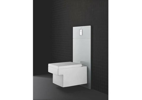 Панель с клавишей смыва Grohe Skate Cosmopolitan 39374LS0 стеклянная белая