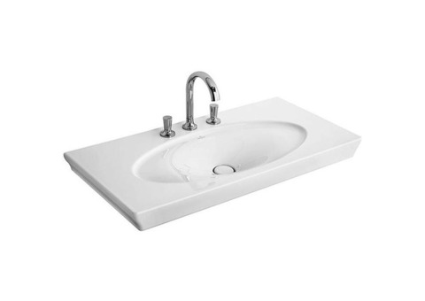 Раковина накладная Villeroy & Boch La Belle 612411R1 Альпин 1000х490 мм