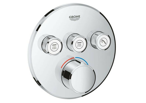 Внешняя часть смесителя для ванны и душа Grohe Grohtherm SmartControl 29146000