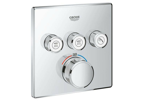 Внешняя часть термостата Grohe Grohtherm SmartControl 29126000 для Rapido SmartBo