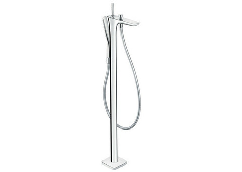 Смеситель для ванны Hansgrohe PuraVida 15473000 напольный хром