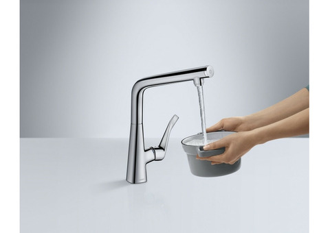 Смеситель для кухни Hansgrohe Metris 320 14822800