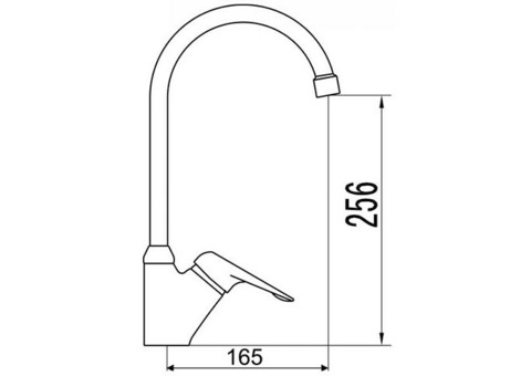 Смеситель для кухни Smartsant Реал SM033507AA