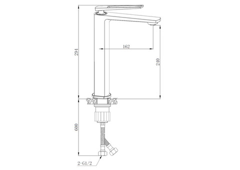 Смеситель для раковины Boch Mann Chika BM8590