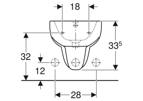 Биде подвесное Geberit Smyle 500.216.01.1