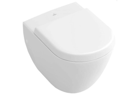 Унитаз подвесной Villeroy & Boch Subway 660410R1 укороченный