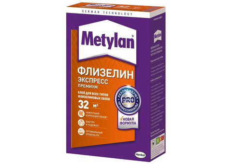 Клей обойный Metylan Флизелин Экспресс Премиум 285 г