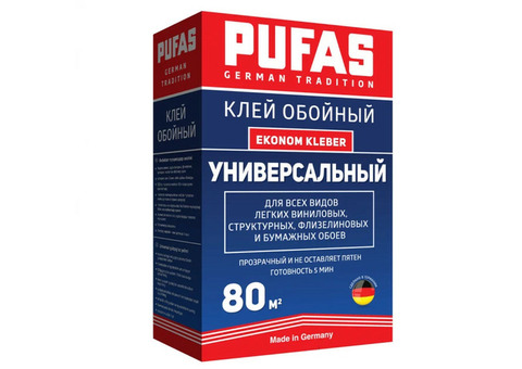 Клей обойный Pufas Ekonom Kleber Универсальный 525 г