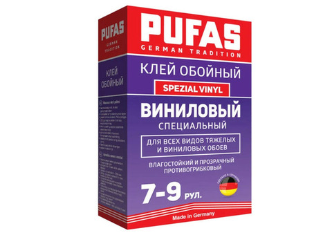 Клей обойный Pufas Spezial Vinyl Виниловый специальный 225 г