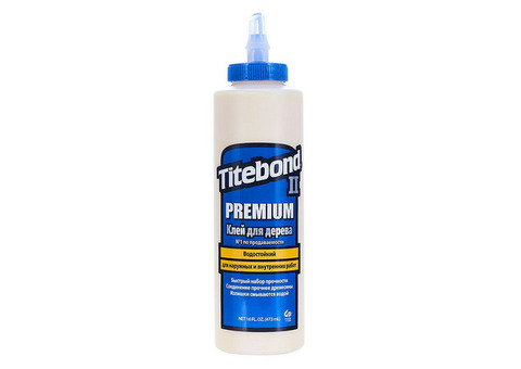 Клей столярный Titebond Premium II Wood Glue влагостойкий 473 мл