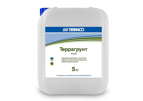 Грунтовка универсальная Terraco Terragrunt White/Colored 5 кг