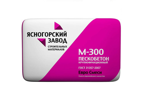 Пескобетон ЯЗСМ М300 25 кг