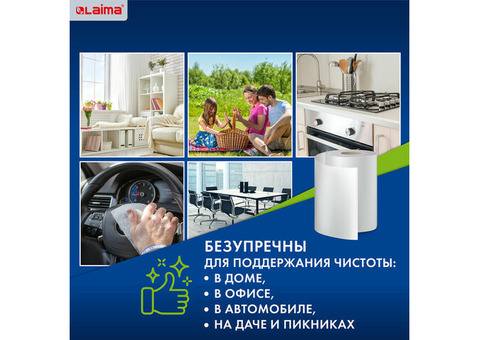 Салфетки вискозные универсальные Laima 601566 220х200 мм 70 шт