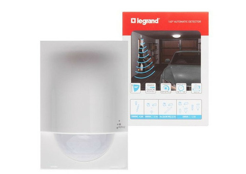 Датчик движения Legrand Lighting Management 048945 PIR настенный 140 градусов