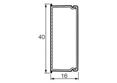Мини-канал Legrand Metra 638194 40х16 мм