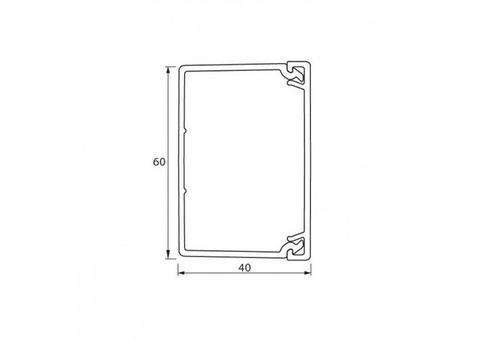 Мини-канал Legrand Metra 638197 60х40 мм