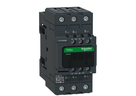 Контактор Schneider Electric TeSys LC1D40AM7 3п 40 А D 40 1НО+1Н3