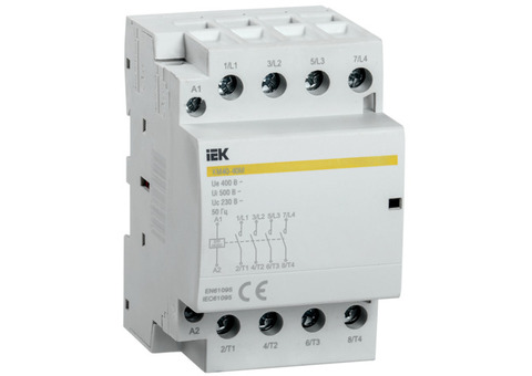 Контактор модульный IEK MKK21-40-40 КМ40-40М AC/DC