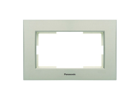 Рамка для двойной розетки Panasonic Karre Plus WKTF08092BR-RES бронза