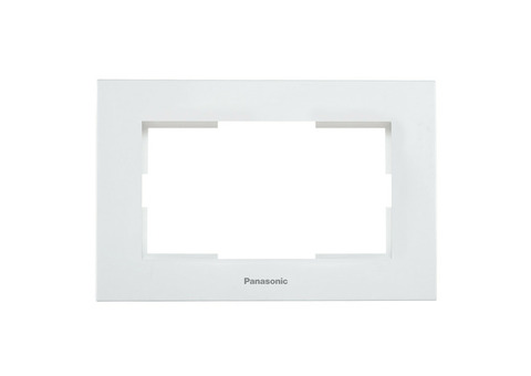 Рамка для двойной розетки Panasonic Karre Plus WKTF08092WH-RES белая