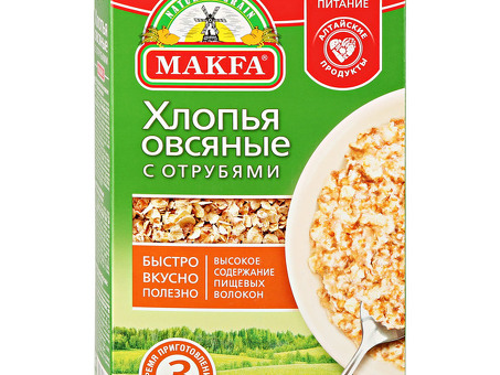 Хлопья Макфа овсяные Геркулес 400г (12 штук) по оптовым ценам