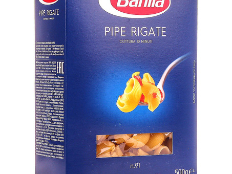 Макароны BARILLA №91 Pipe Rigate 500 г по оптовым ценам