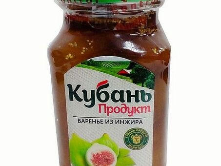 Варенье КУБАНЬ ПРОДУКТ Инжир ст/б 400 г по оптовым ценам