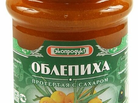 Варенье ЭКОРОДУКТ Облепиха 320 г по оптовым ценам