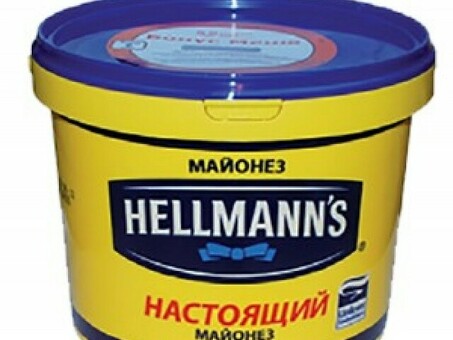 Майонез HELLMANN'S Настоящий ж.78% 2,5 л по оптовым ценам