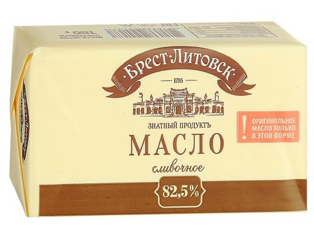 Масло Сливочное БРЕСТ-ЛИТОВСК Сладкое 82,5% 180 г по оптовым ценам