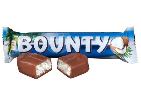 Шоколадный Батончик BOUNTY 55 г по оптовым ценам