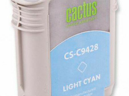 Картридж струйный Cactus CS-C9428 №85 светло-голубой (72 мл) для HP DJ30/130 (CS-C9428)