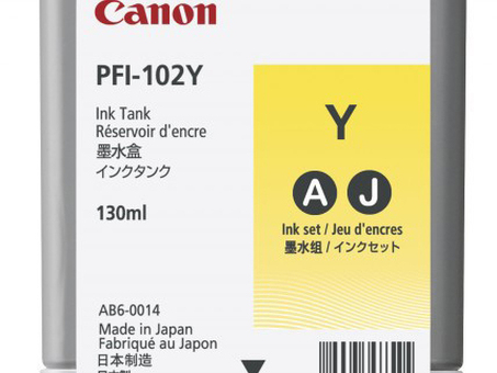 Картридж Canon PFI-102 комплект (MBKX2, BK, M, C, Y) 6 шт. х 130мл