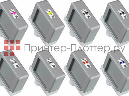 Картридж Canon PFI-1100 комплект (в, м, у, пбк, мбк, пк, пм, гы, пгу, р, б, со). 12шт x 160мл