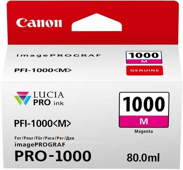 Картридж Canon PFI-1000M ( magenta ) 80 мл (0548C001)