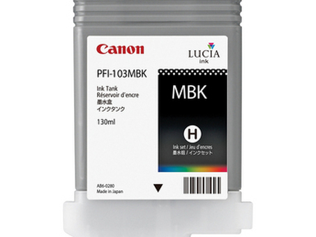 Картридж Canon PFI-103MBK ( matte black ) 130мл (2211B001)