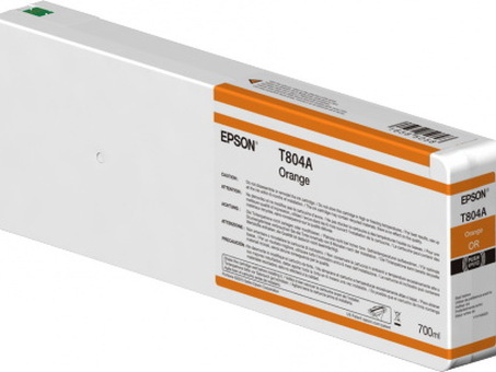 Картридж Epson T804A Ultrachrome HDX ( orange ) 700 мл (C13T804A00)